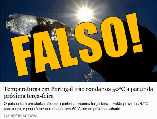 Notícia Falsa